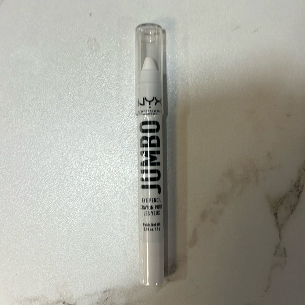 Jumbo white NYX eye pencil